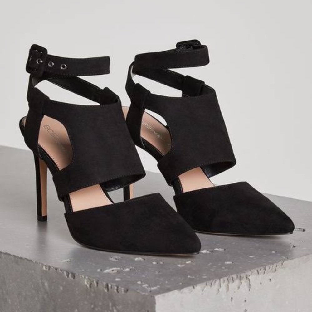 BCBG Generation black Heather high heel shoes